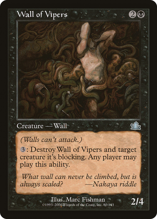 Wall of Vipers (pcy)