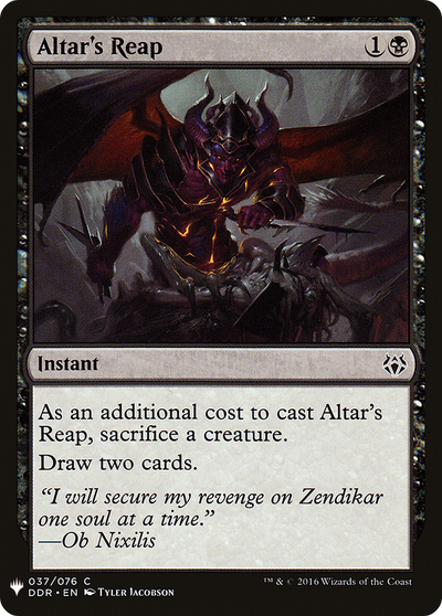 Altar's Reap