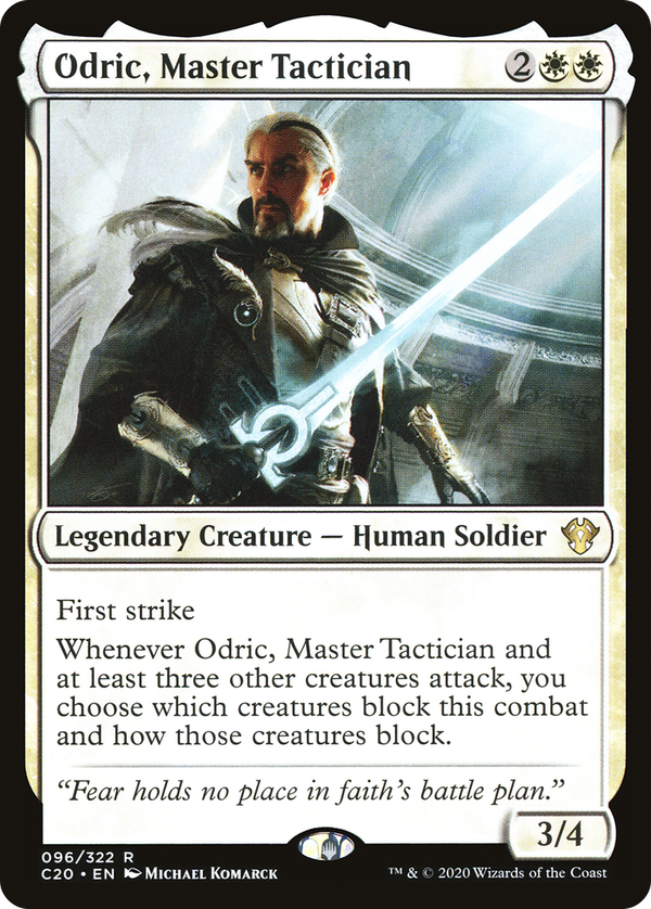 Odric, Master Tactician (c20)