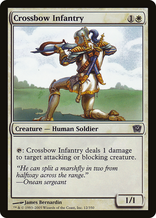 Crossbow Infantry (9ed)