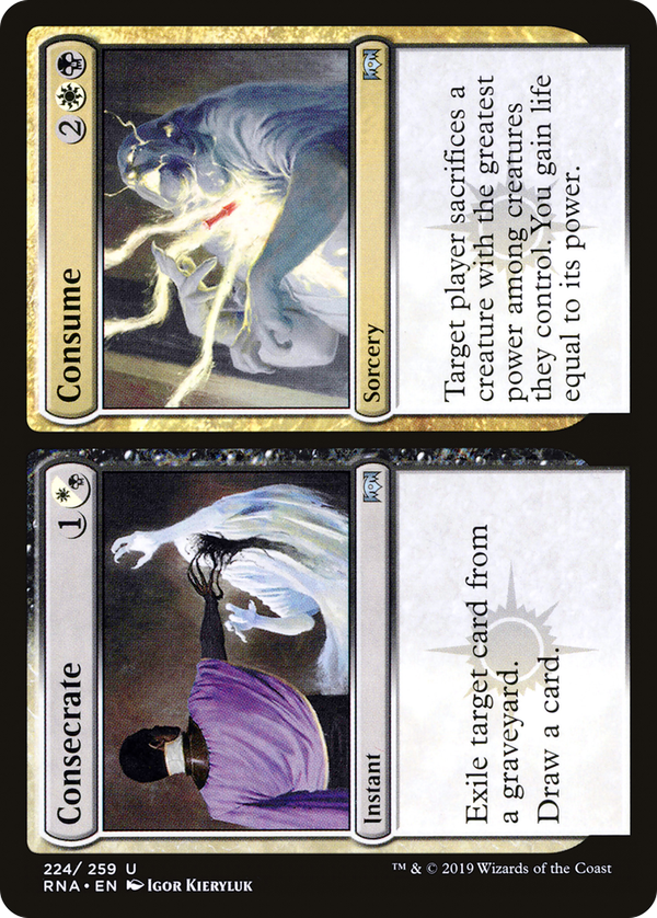 Consecrate // Consume (rna)