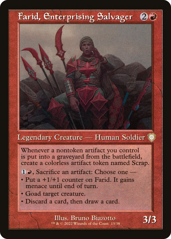 Farid, Enterprising Salvager (brc)