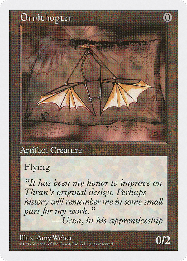 Ornithopter (5ed)