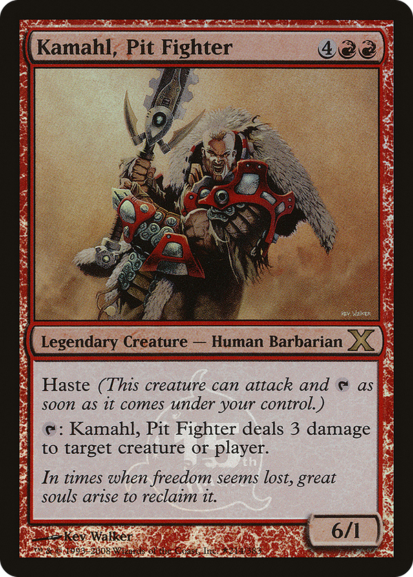 Kamahl, Pit Fighter (p15a)