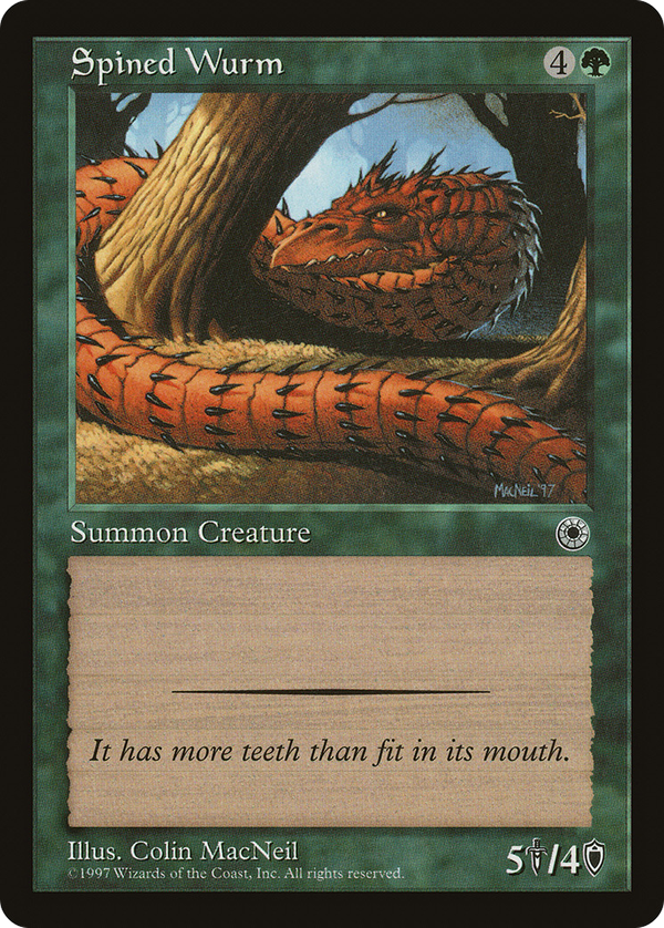 Spined Wurm (por)