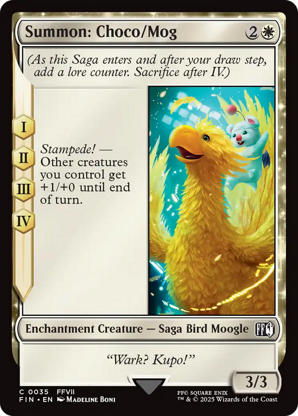 Summon: Choco/Mog (fin)