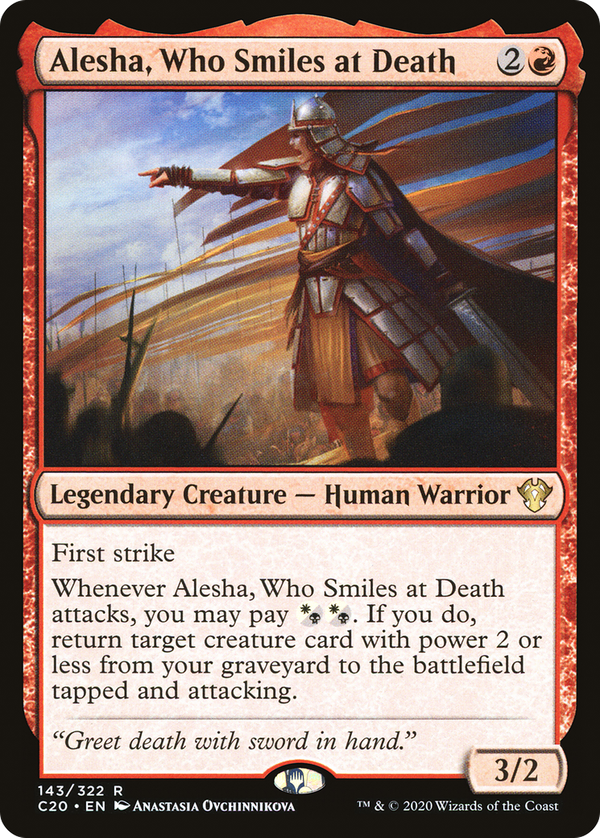 Alesha, Who Smiles at Death (c20)