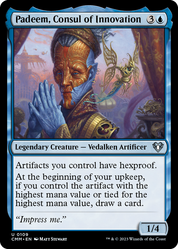 Padeem, Consul of Innovation (cmm)