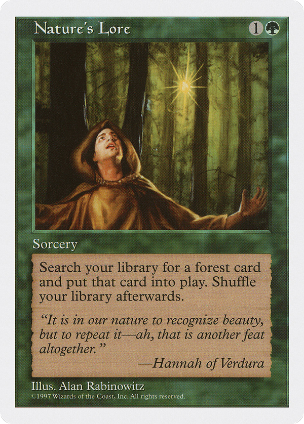Nature's Lore (5ed)