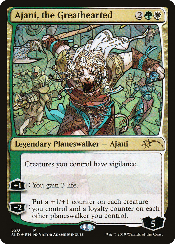 Ajani, the Greathearted (sld)