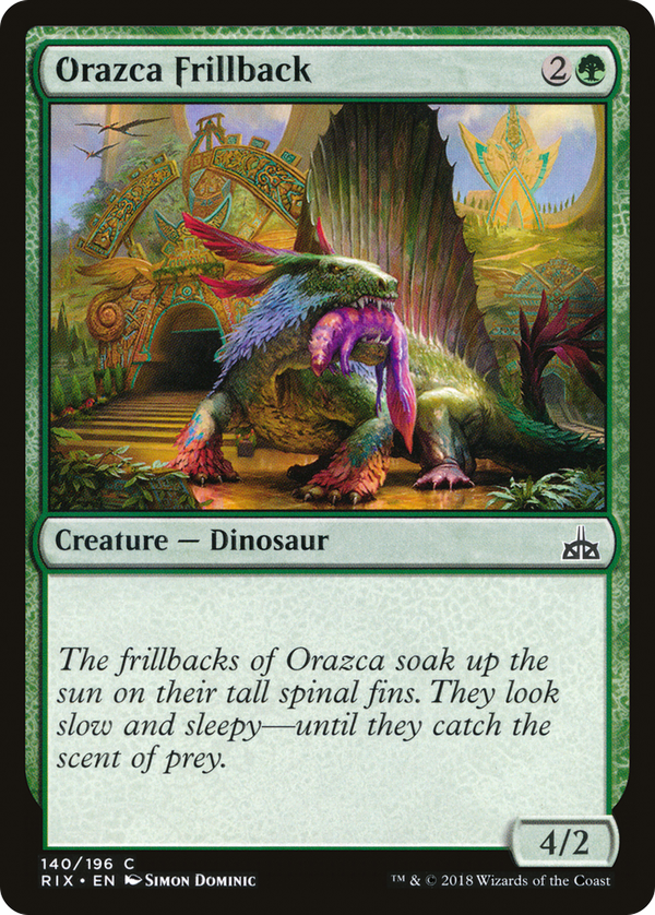 Orazca Frillback (rix)