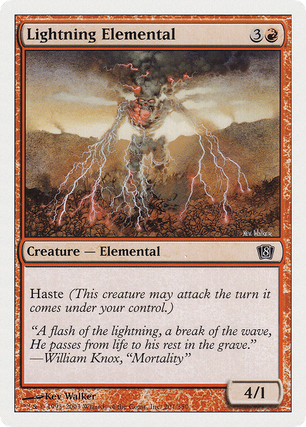 Lightning Elemental (8ed)