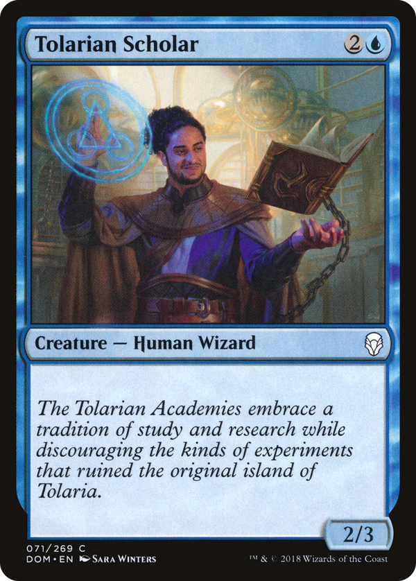 Tolarian Scholar (dom)