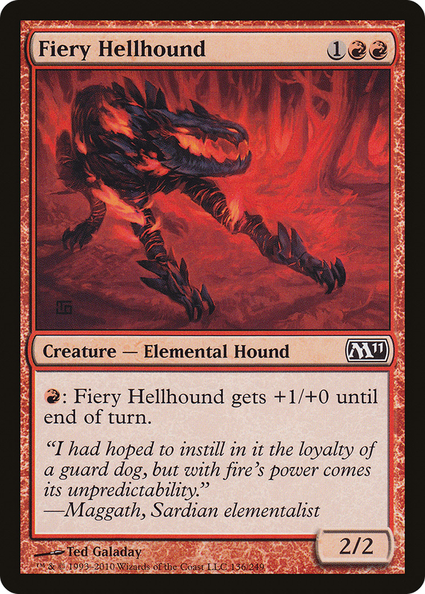 Fiery Hellhound (m11)