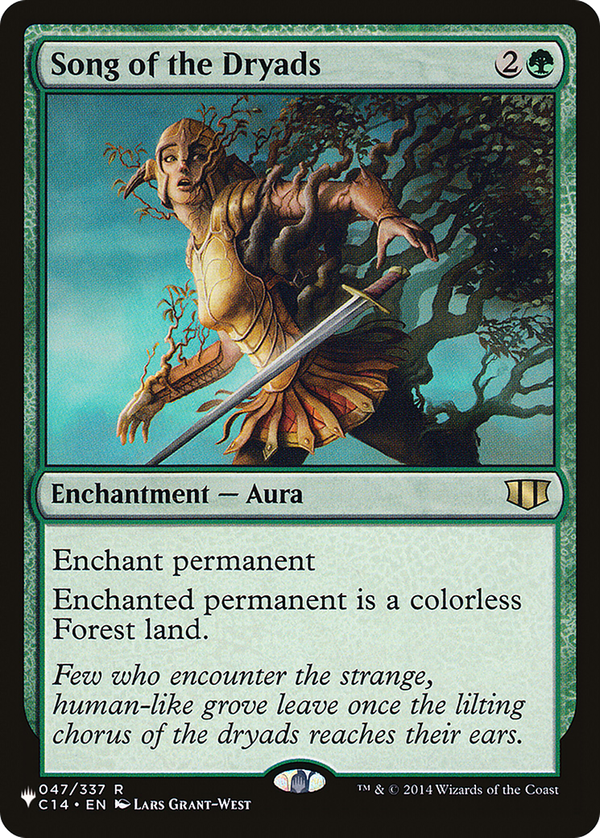 Song of the Dryads (plst)