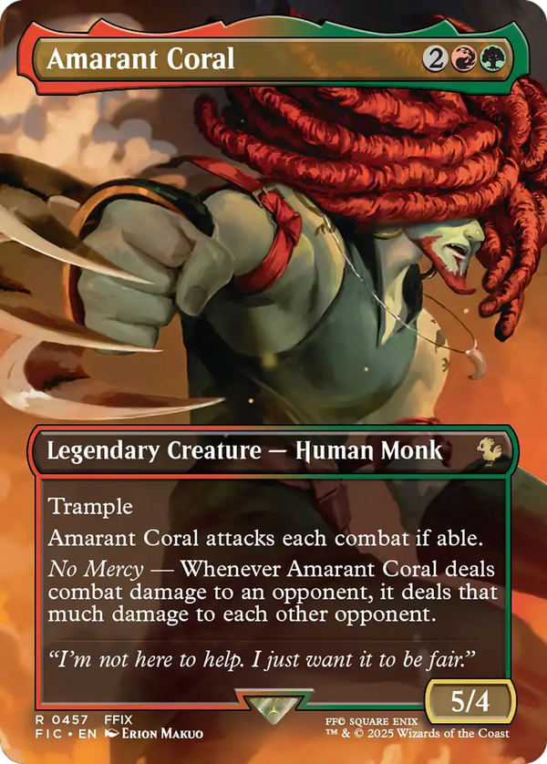 Amarant Coral (fic)