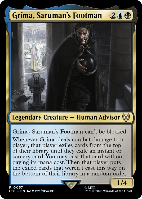 Gríma, Saruman's Footman (ltc)