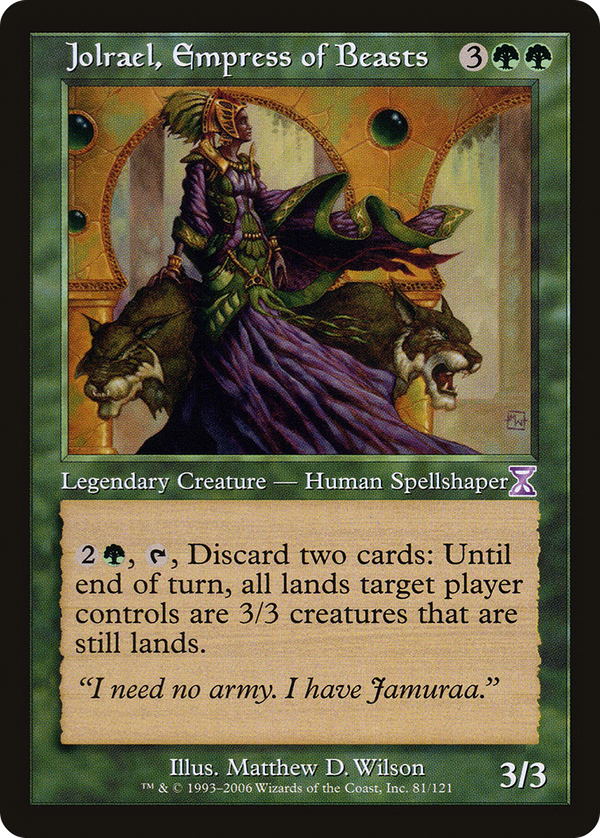Jolrael, Empress of Beasts (tsb)