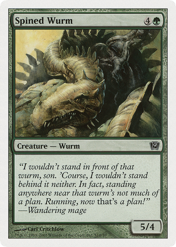 Spined Wurm (9ed)
