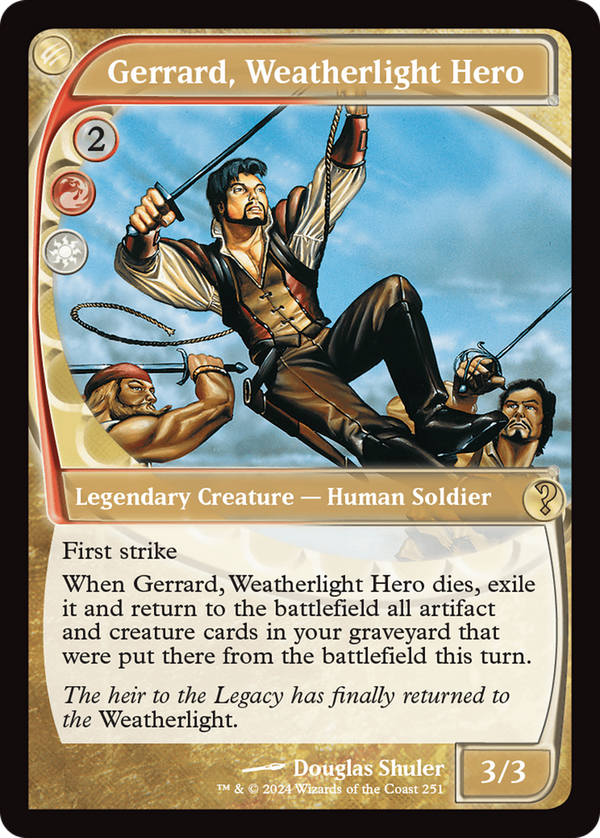 Gerrard, Weatherlight Hero (mb2)