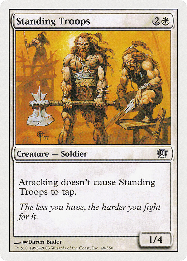 Standing Troops (8ed)