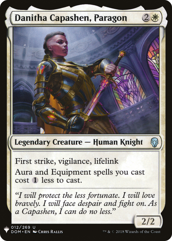 Danitha Capashen, Paragon (plst)