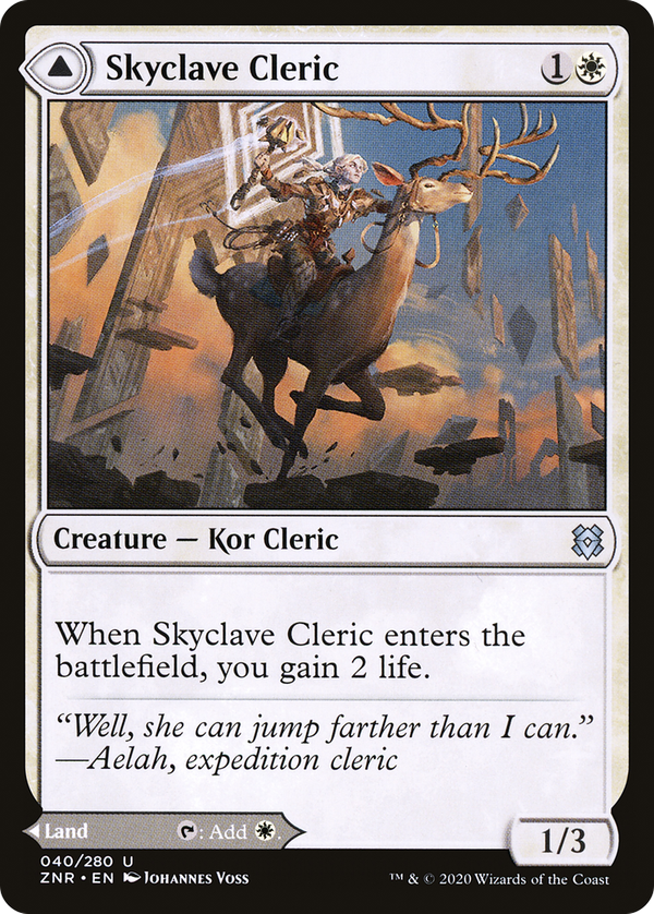 Skyclave Cleric // Skyclave Basilica (znr)