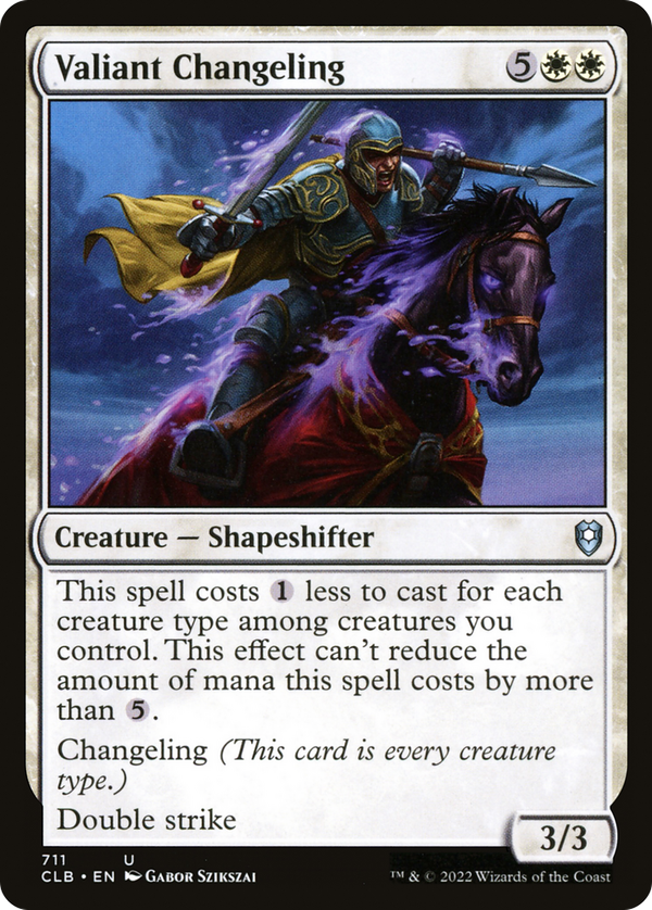 Valiant Changeling (clb)