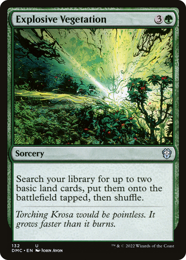 Explosive Vegetation (dmc)