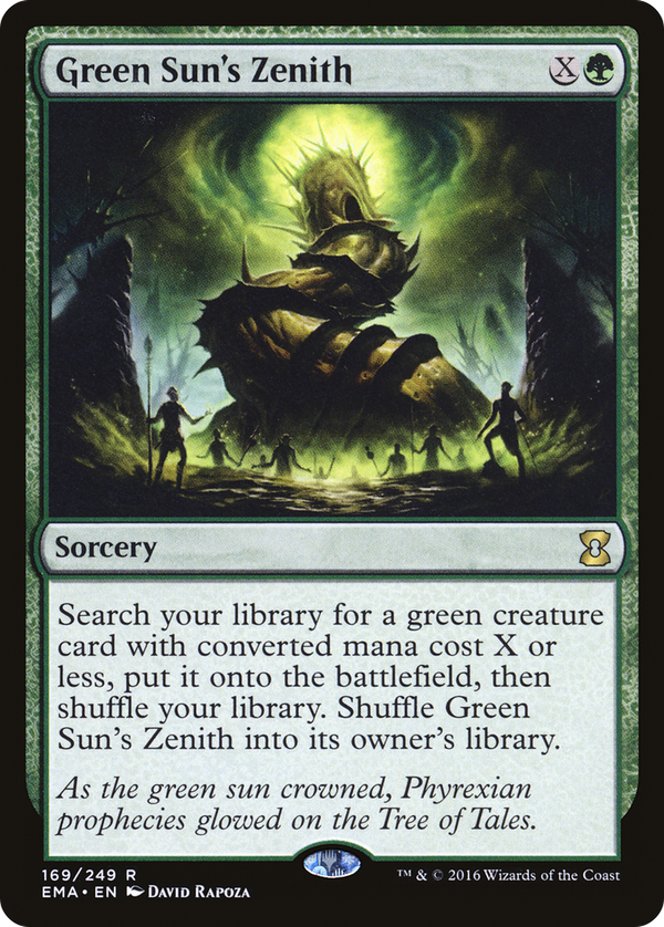 Green Sun's Zenith (ema)