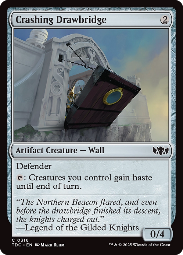 Crashing Drawbridge (tdc)