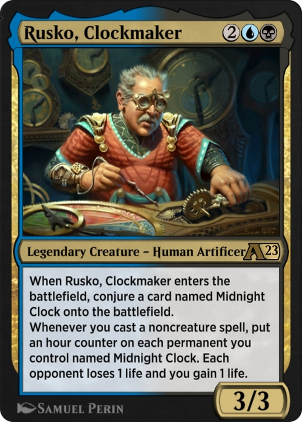 Rusko, Clockmaker (ybro)