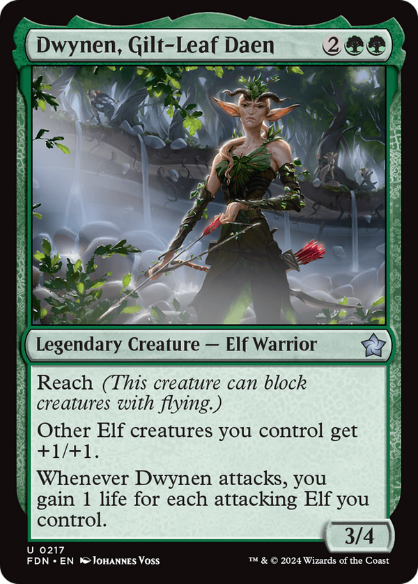 Dwynen, Gilt-Leaf Daen (fdn)
