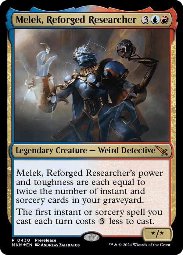Melek, Reforged Researcher (mkm)