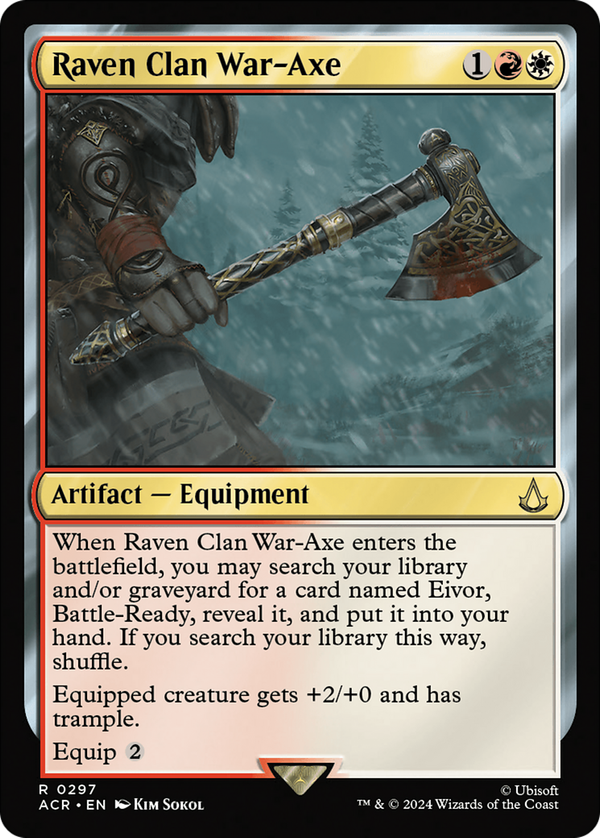 Raven Clan War-Axe (acr)
