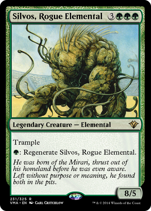 Silvos, Rogue Elemental (vma)