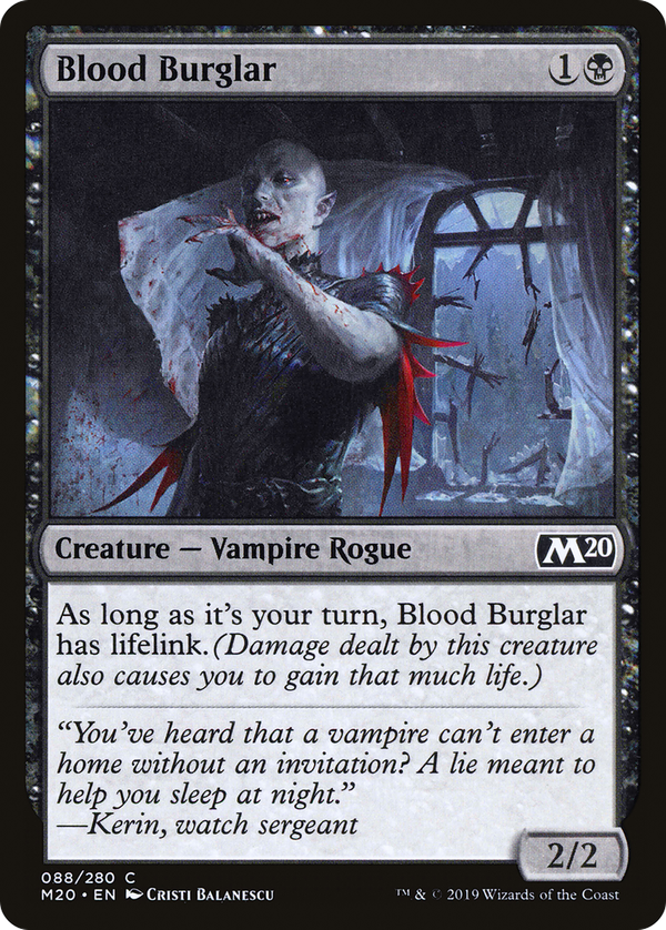 Blood Burglar (m20)