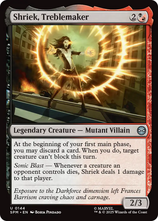Shriek, Treblemaker (spm)