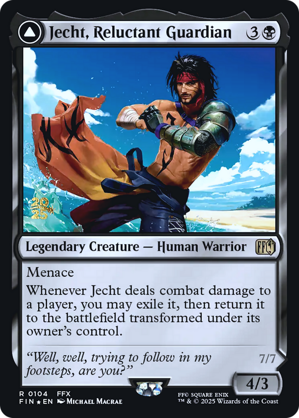 Jecht, Reluctant Guardian // Braska's Final Aeon (pfin)