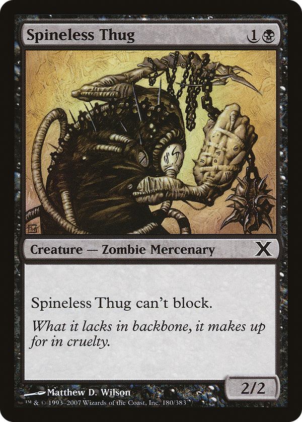 Spineless Thug (10e)