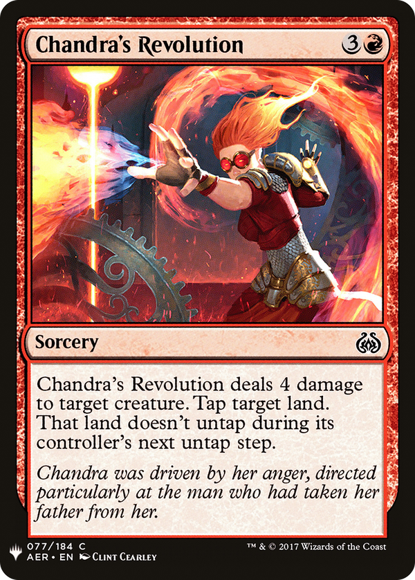 Chandra's Revolution (plst)