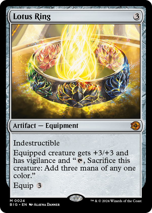 Lotus Ring (big)