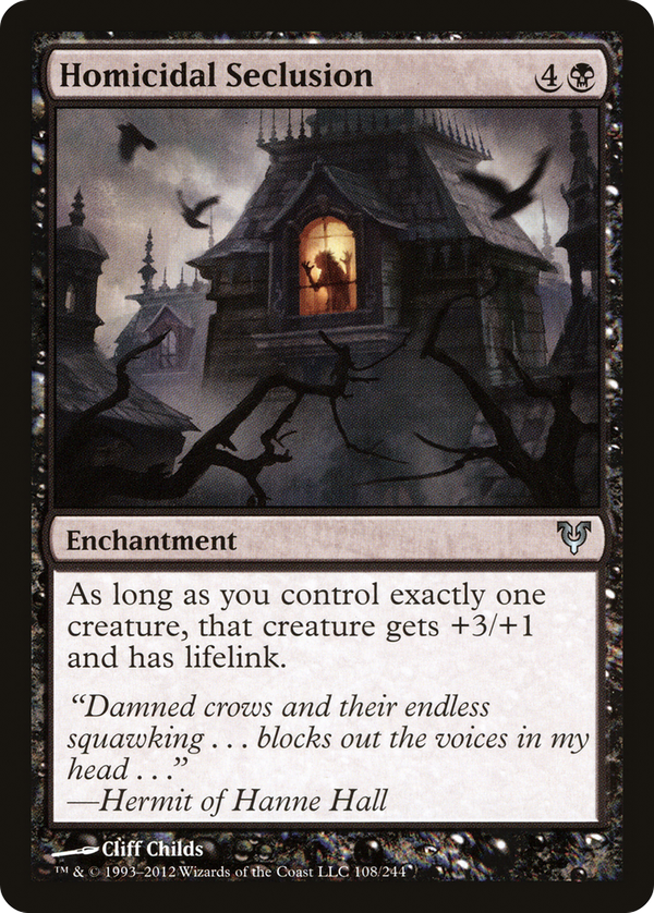 Homicidal Seclusion (avr)