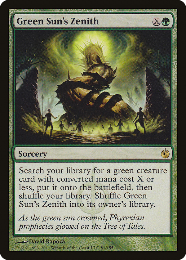 Green Sun's Zenith (mbs)