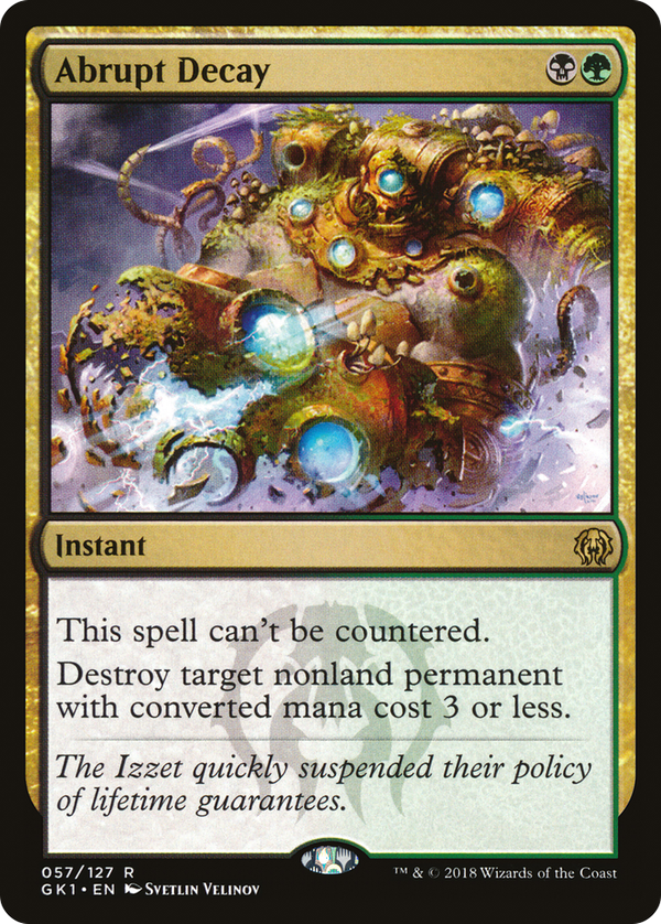 Abrupt Decay (gk1)