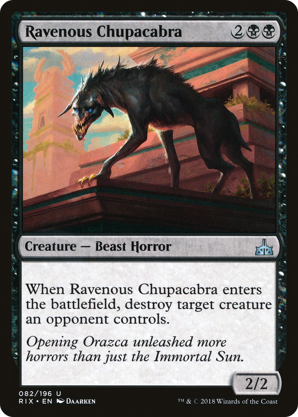 Ravenous Chupacabra (rix)