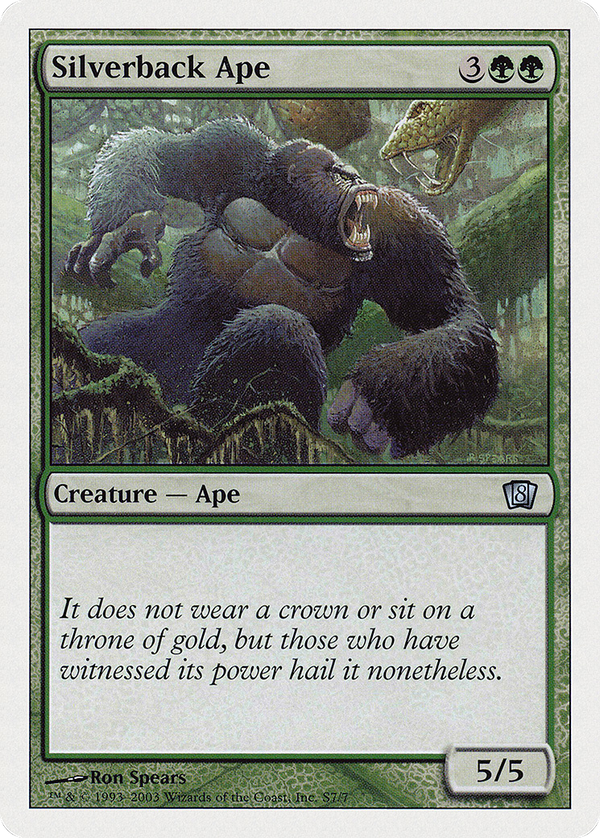 Silverback Ape (8ed)