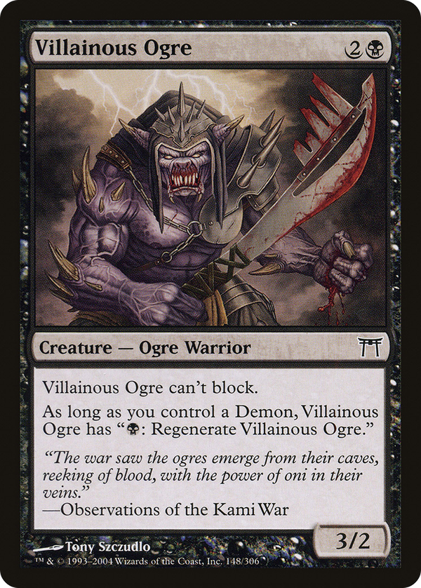 Villainous Ogre (chk)
