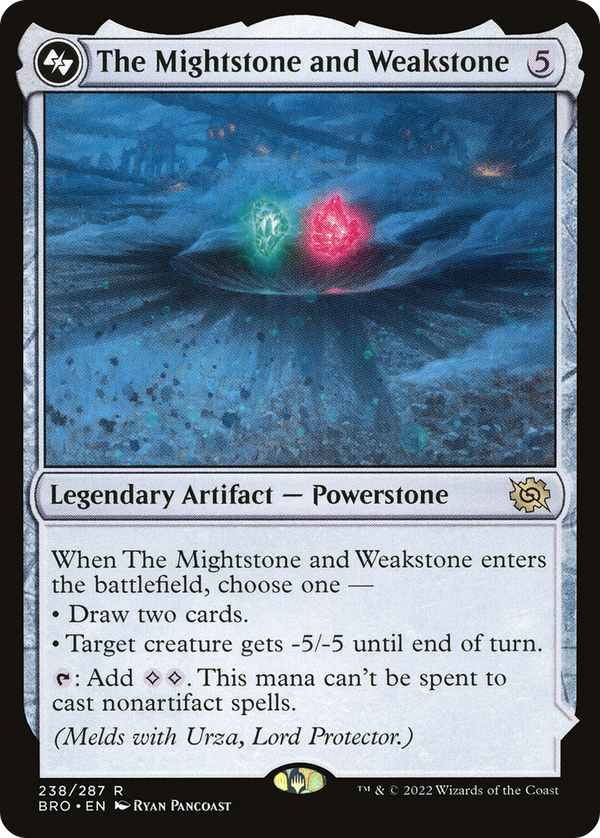 The Mightstone and Weakstone (bro)
