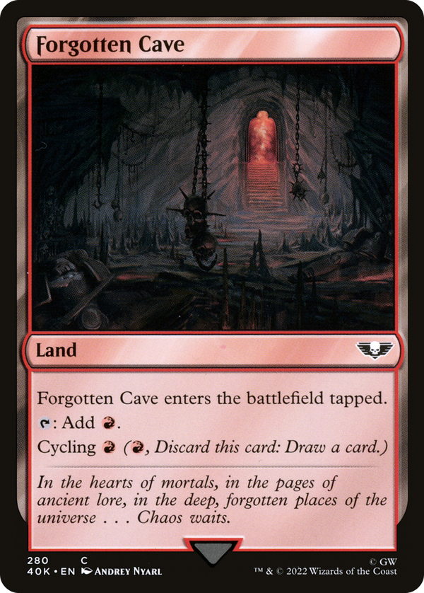 Forgotten Cave (40k)